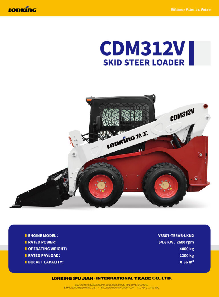 CDM312V Kubota (Euro V & Tier 4F+pilot)